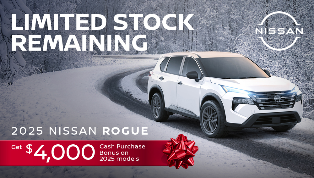 Black Friday Offers on the 2025 Nissan Rogue