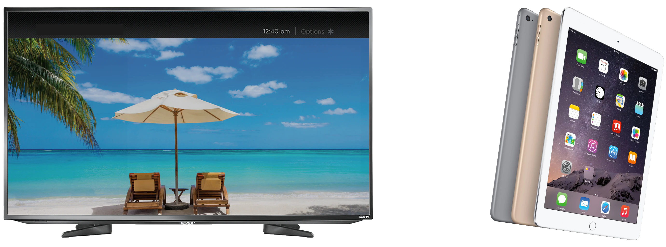Prize of a 55 inch tv or iPad